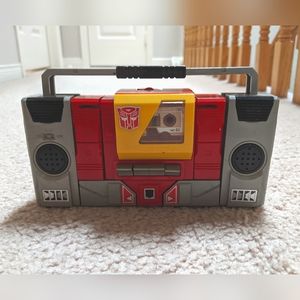 Transformers Blaster G1 with Ramhorn Cassette